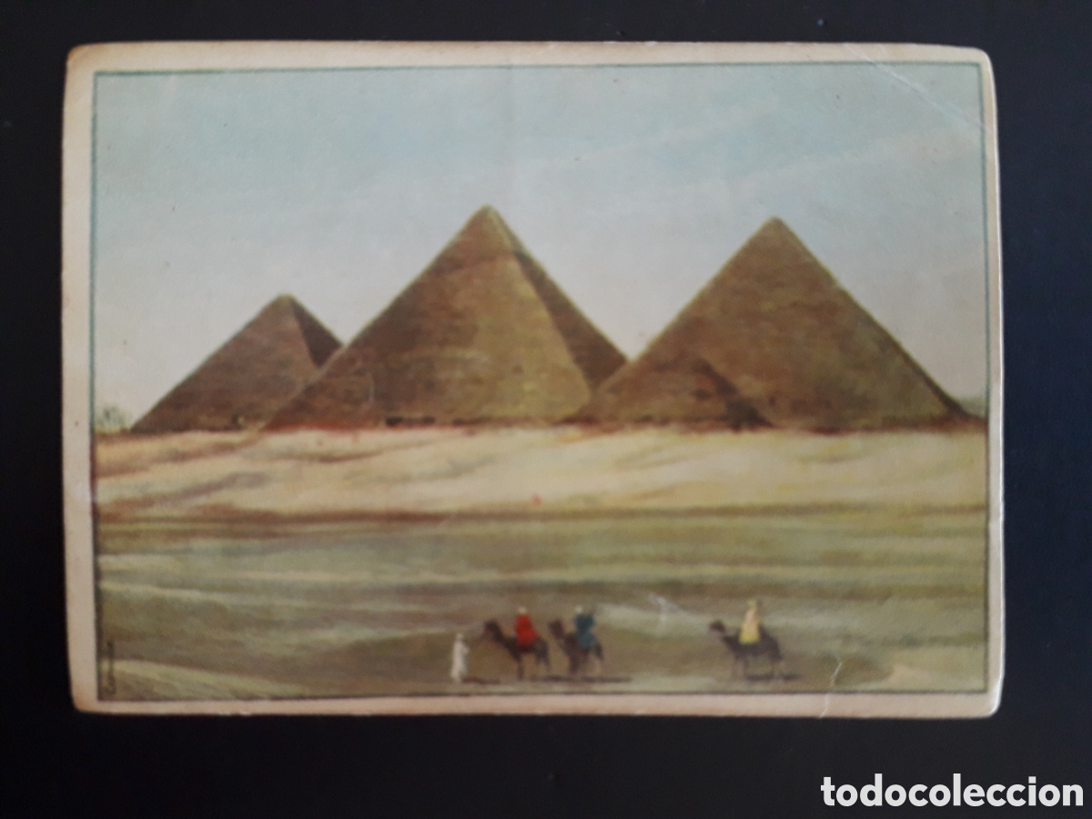 Sammeln alte Sammelbilder: PIR&Aacute;MIDES EGIPTO MARAVILLAS DEL MUNDO N&deg; 203 RAJITA ALBUM 2 BRUGUERA 1956 SIN PEGAR PEDIDO M&Iacute;NIMO 3&euro;