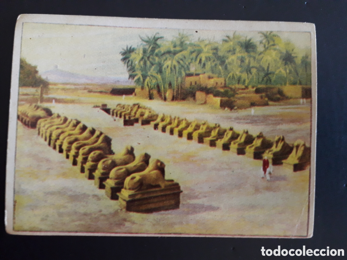 Sammeln alte Sammelbilder: AVENIDA PROCESIONAL, EGIPTO MARAVILLAS DEL MUNDO N&deg; 136 ALBUM 2 BRUGUERA 1956 PEDIDO M&Iacute;NIMO 3&euro;