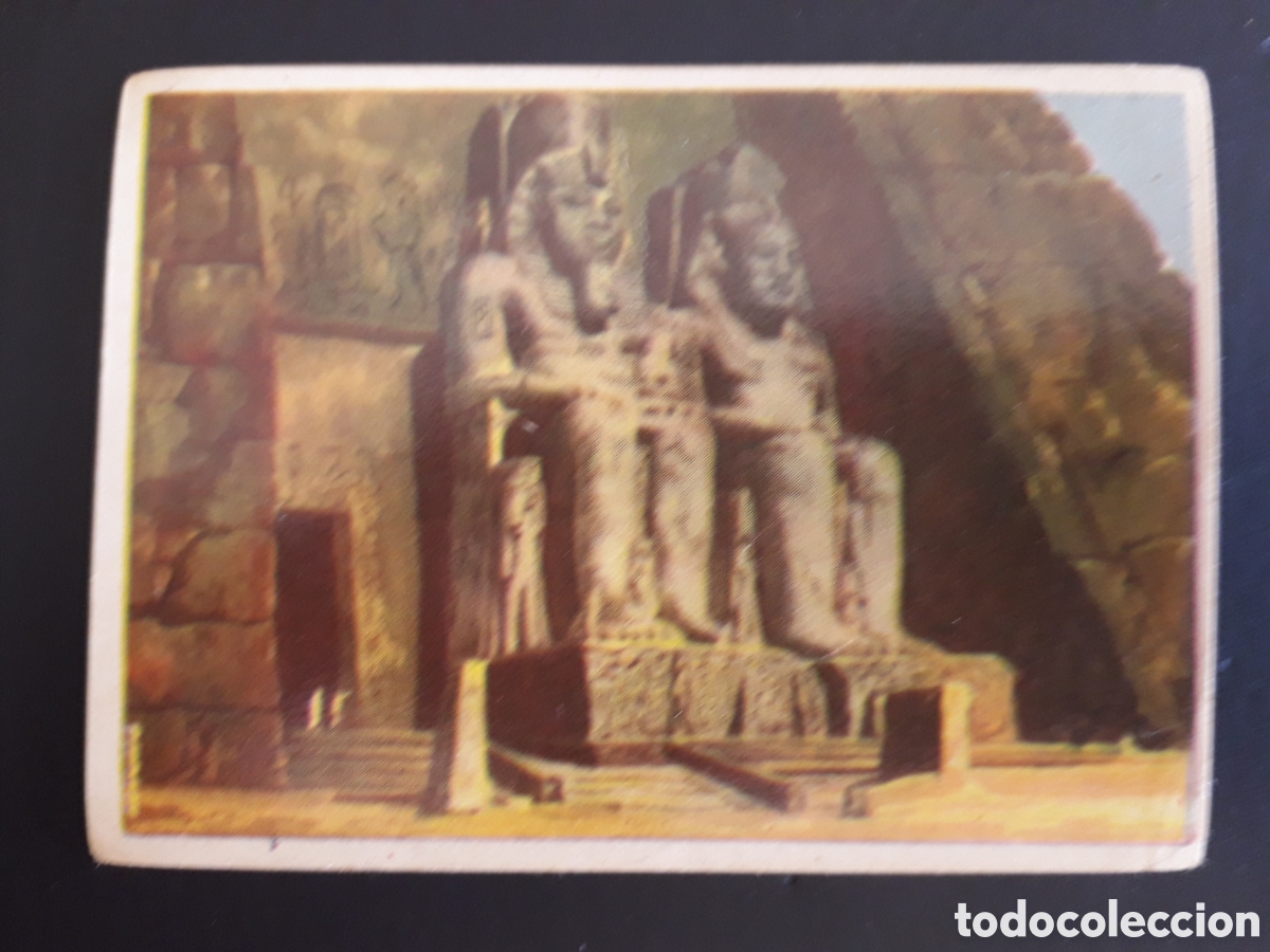 Sammeln alte Sammelbilder: ABU SIMBEL, EGIPTO MARAVILLAS DEL MUNDO N&deg; 234 ALBUM 2 BRUGUERA 1956 SIN PEGAR, PEDIDO M&Iacute;NIMO 3&euro;