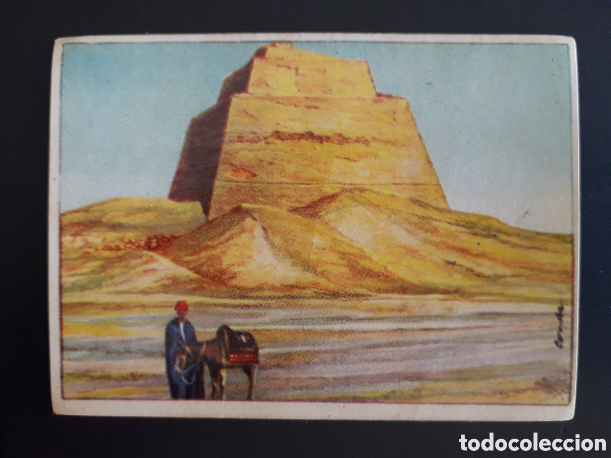Sammeln alte Sammelbilder: TUMBA DE SNEFERU, EGIPTO MARAVILLAS DEL MUNDO N&deg; 137 ALBUM 2 BRUGUERA 1956 SIN PEG PEDIDO M&Iacute;NIMO 3&euro;