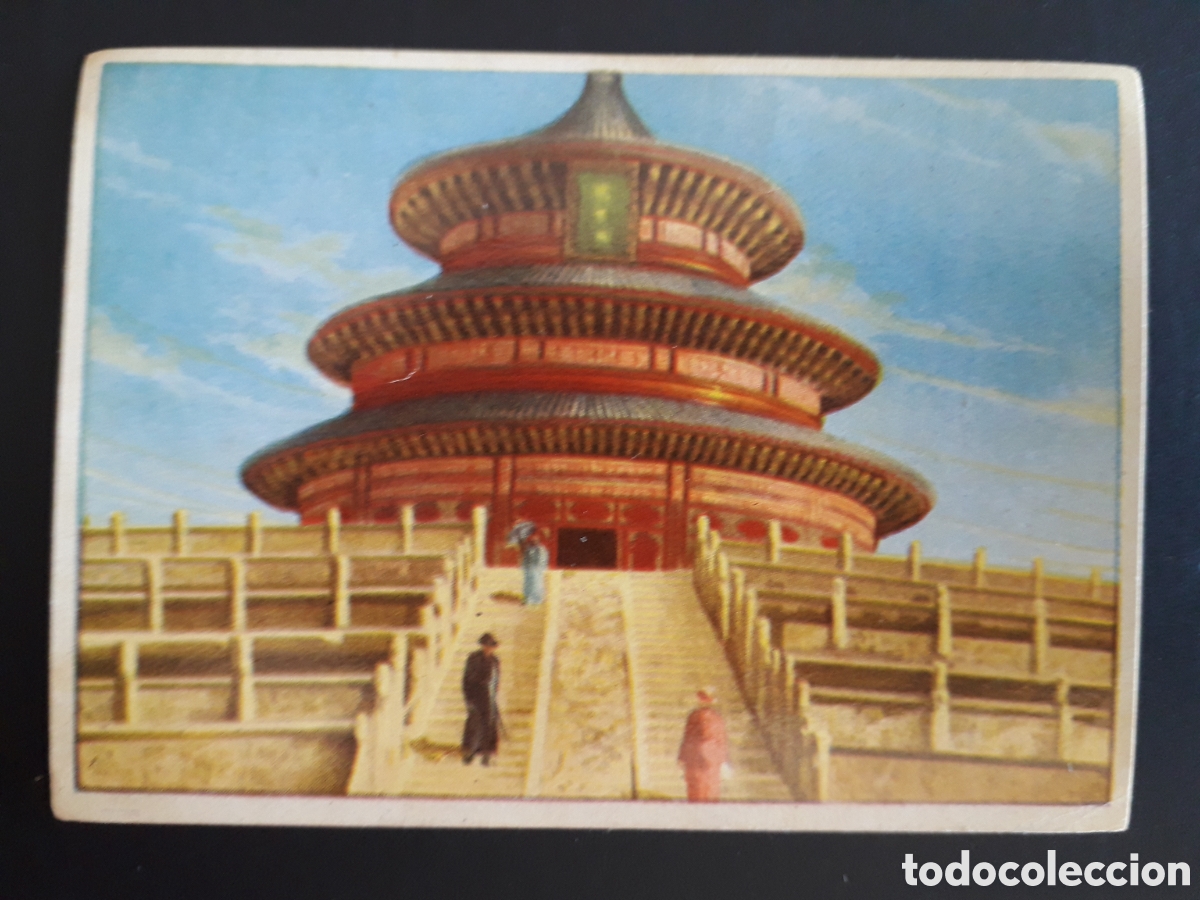Sammeln alte Sammelbilder: TORRE DEL CIELO, CHINA MARAVILLAS DEL MUNDO N&deg; 170 ALBUM 2 BRUGUERA 1956 SIN PEGAR, PEDIDO M&Iacute;NIMO 3&euro;