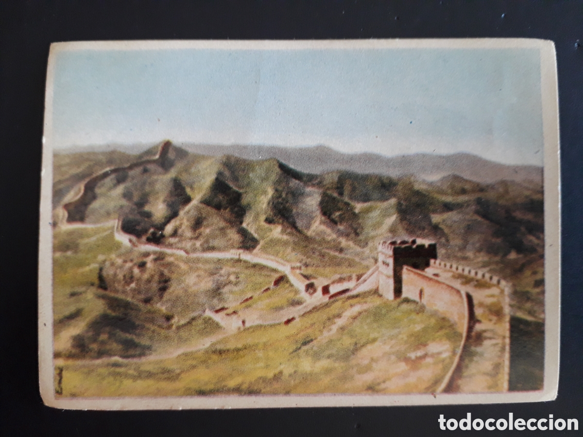 Sammeln alte Sammelbilder: GRAN MURALLA, CHINA MARAVILLAS DEL MUNDO N&deg; 191 ALBUM 2 BRUGUERA 1956 SIN PEGAR, PEDIDO M&Iacute;NIMO 3&euro;