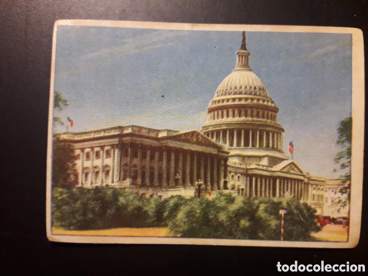 Sammeln alte Sammelbilder: CAPITOLIO, USA MARAVILLAS DEL MUNDO N&deg; 171 ALBUM 2 BRUGUERA 1956 SIN PEGAR, PEDIDO M&Iacute;NIMO 3&euro;