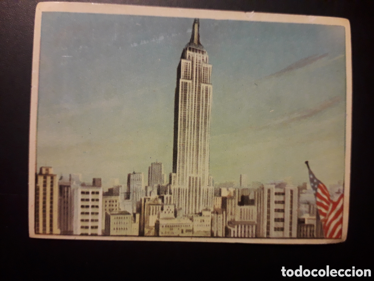 Sammeln alte Sammelbilder: EMPIRE STATE N YORK USA MARAVILLAS DEL MUNDO N&deg; 222 ALBUM 2 BRUGUERA 1956 SIN PEGAR PEDIDO M&Iacute;NIMO 3&euro;