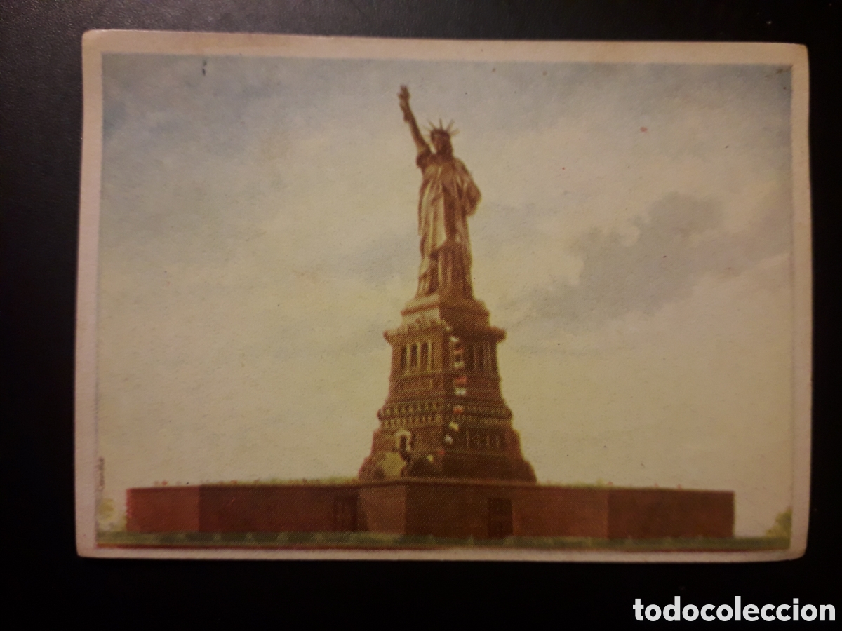 Sammeln alte Sammelbilder: ESTATUA LIBERTAD USA MARAVILLAS DEL MUNDO N&deg; 192 ALBUM 2 BRUGUERA 1956 SIN PEGAR PEDIDO M&Iacute;NIMO 3&euro;