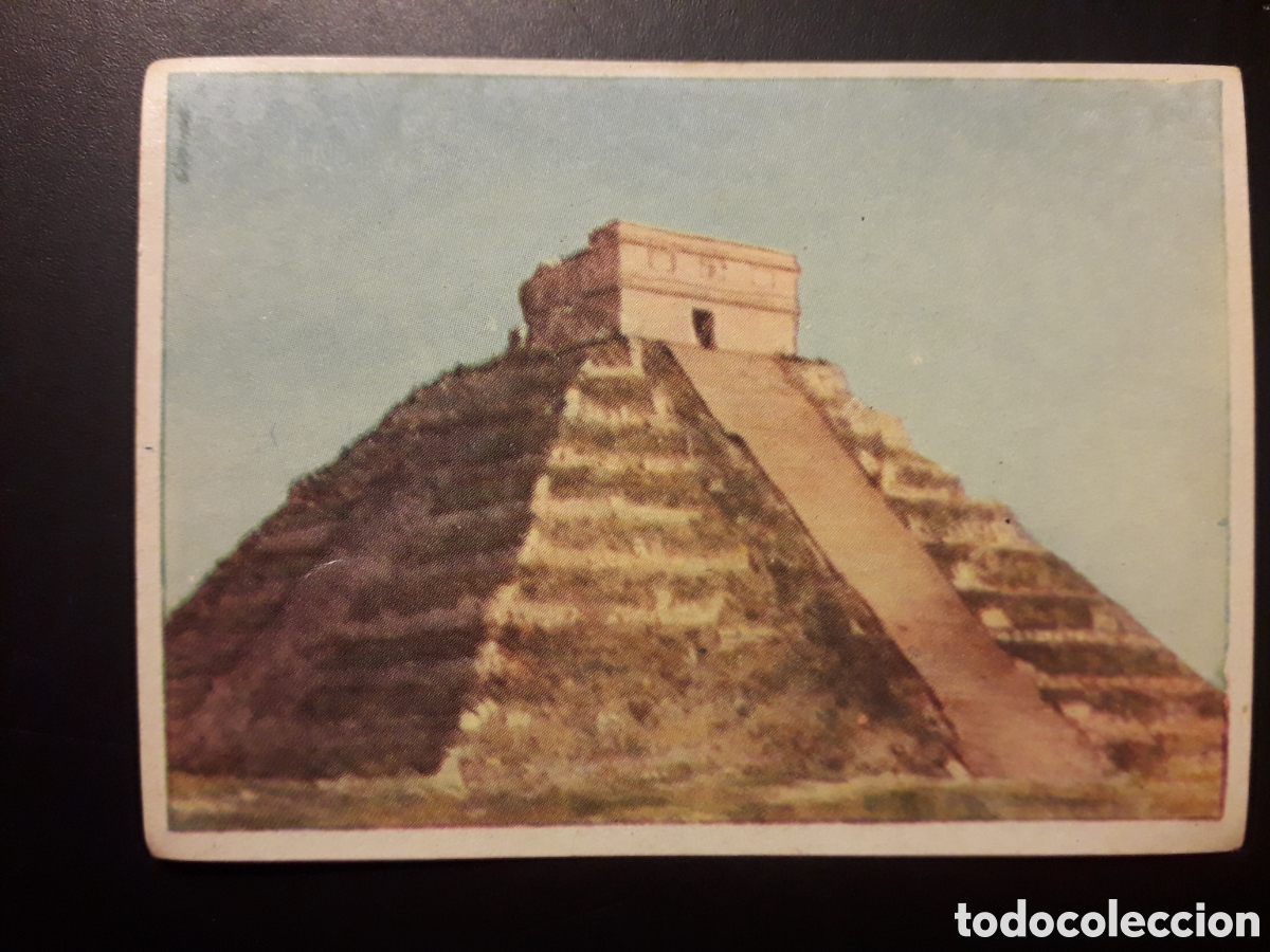 Sammeln alte Sammelbilder: TEMPLO MAYA, M&Eacute;XICO MARAVILLAS DEL MUNDO N&deg; 213 ALBUM 2 BRUGUERA 1956 SIN PEGAR, PEDIDO M&Iacute;NIMO 3&euro;