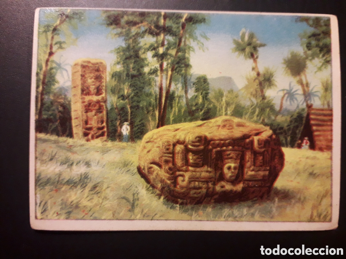 Sammeln alte Sammelbilder: ARTE MAYA, M&Eacute;XICO MARAVILLAS DEL MUNDO N&deg; 152 ALBUM 2 BRUGUERA 1956 SIN PEGAR, PEDIDO M&Iacute;NIMO 3&euro;