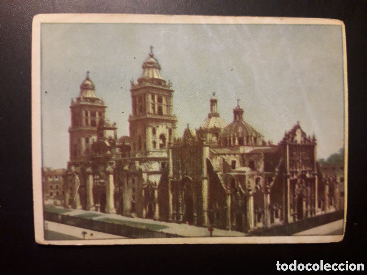 Sammeln alte Sammelbilder: CATEDRAL DE M&Eacute;XICO MARAVILLAS DEL MUNDO N&deg; 224 ALBUM 2 BRUGUERA 1956 SIN PEGAR, PEDIDO M&Iacute;NIMO 3&euro;