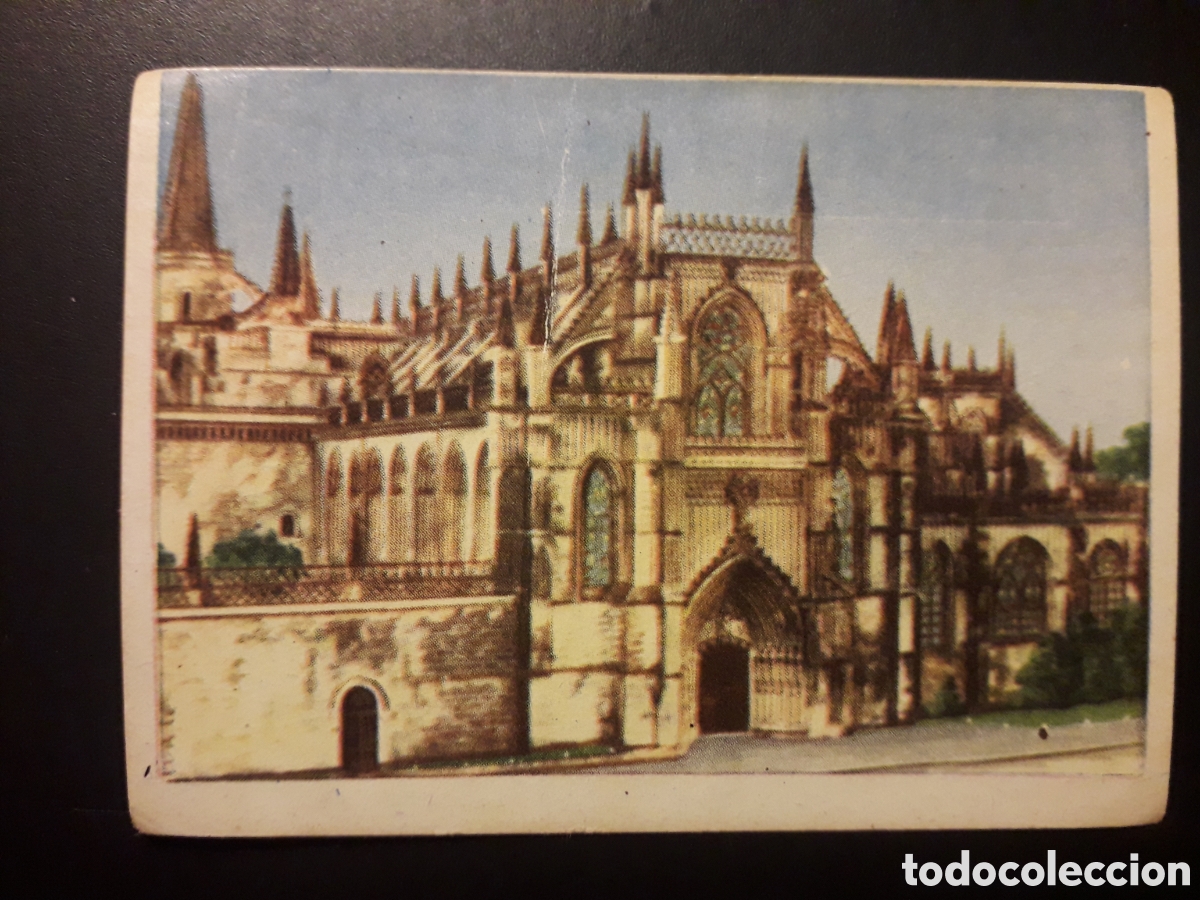 Sammeln alte Sammelbilder: M&deg; DE BATALHA, PORTUGAL MARAVILLAS DEL MUNDO N&deg; 232 ALBUM 2 BRUGUERA 1956 SIN PEGAR PEDIDO M&Iacute;NIMO 3&euro;