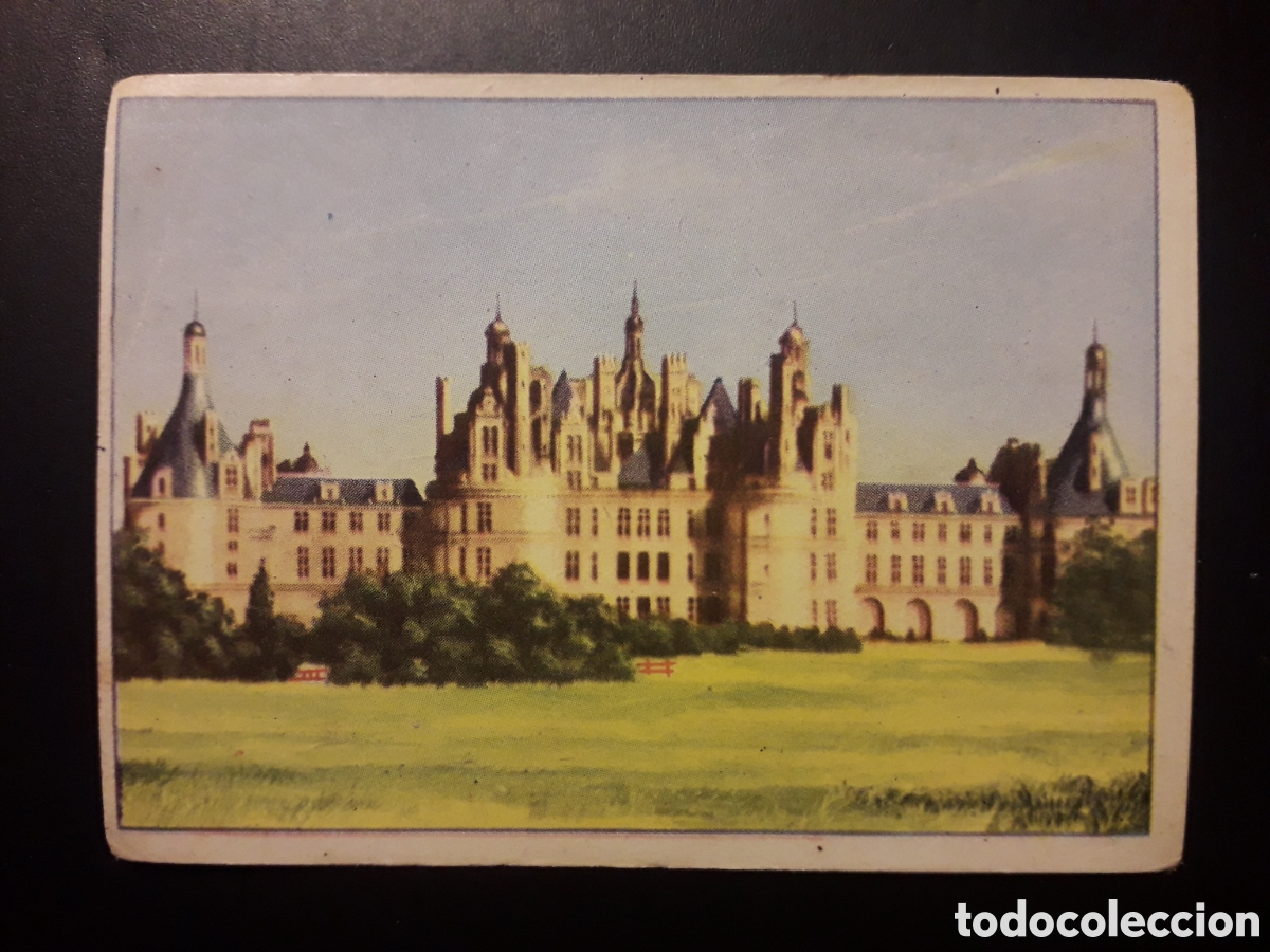 Sammeln alte Sammelbilder: CASTILLO DE CHAMBORD, FRANCIA MARAVILLAS DEL MUNDO N&deg; 165 ALBUM 2 BRUGUERA 1956 PEDIDO M&Iacute;NIMO 3&euro;