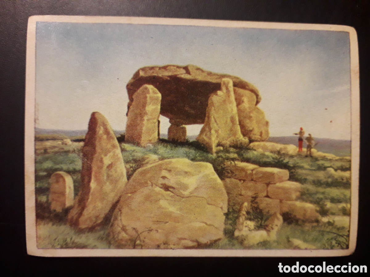 Sammeln alte Sammelbilder: DOLMEN, FRANCIA MARAVILLAS DEL MUNDO N&deg; 184 ALBUM 2 BRUGUERA 1956 SIN PEGAR, PEDIDO M&Iacute;NIMO 3&euro;