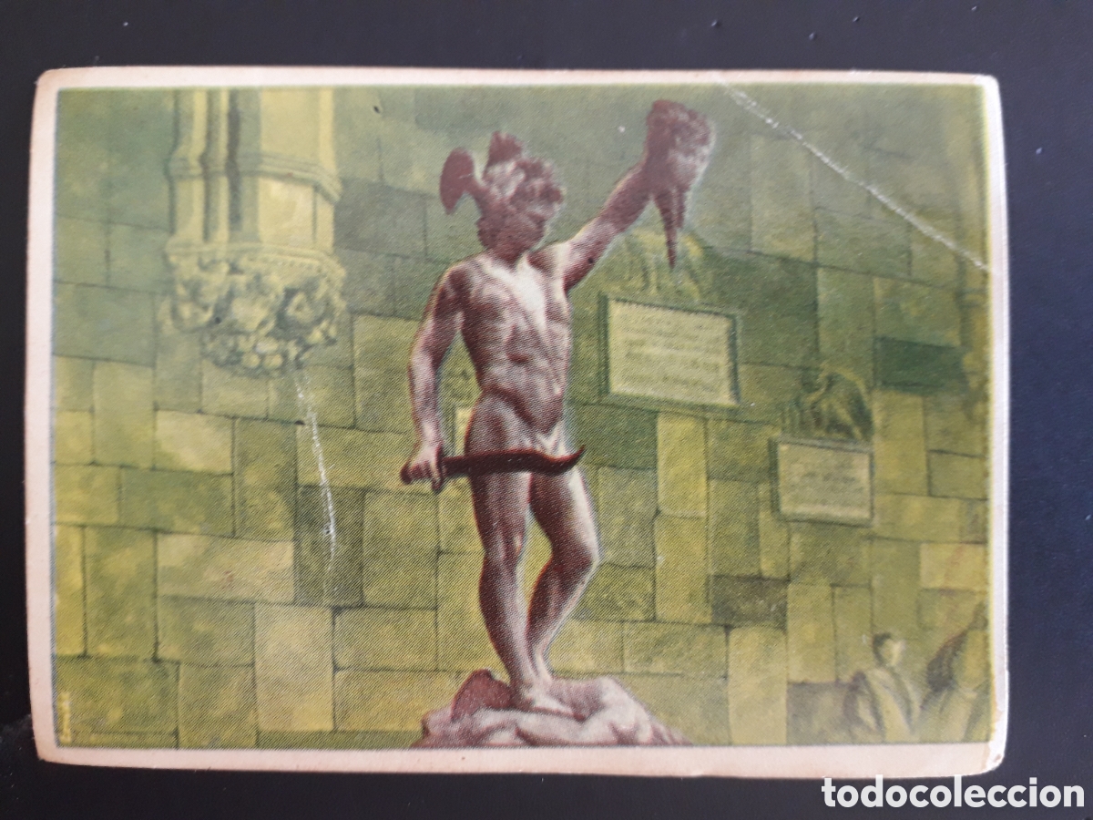 Coleccionismo cromos antiguos: PERSEO, ITALIA MARAVILLAS DEL MUNDO N&deg; 169 ALBUM 2 BRUGUERA 1956 SIN PEGAR, DOBLEZ PEDIDO M&Iacute;NIMO 3&euro;