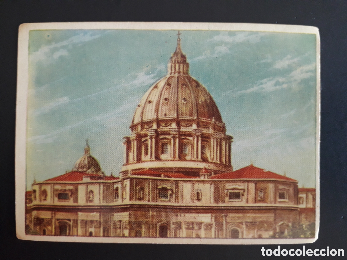 Sammeln alte Sammelbilder: SAN PEDRO DE ROMA MARAVILLAS DEL MUNDO N&deg; 206 ALBUM 2 BRUGUERA 1956 SIN PEGAR, PEDIDO M&Iacute;NIMO 3&euro;