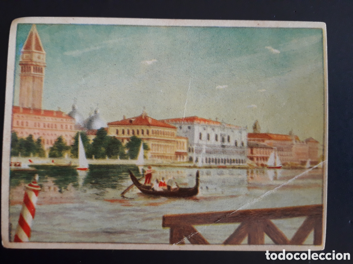 Sammeln alte Sammelbilder: VENECIA, ITALIA MARAVILLAS DEL MUNDO N&deg; 154 ALBUM 2 BRUGUERA 1956 SIN PEGAR, DOBLEZ PEDIDO M&Iacute;NIMO 3&euro;