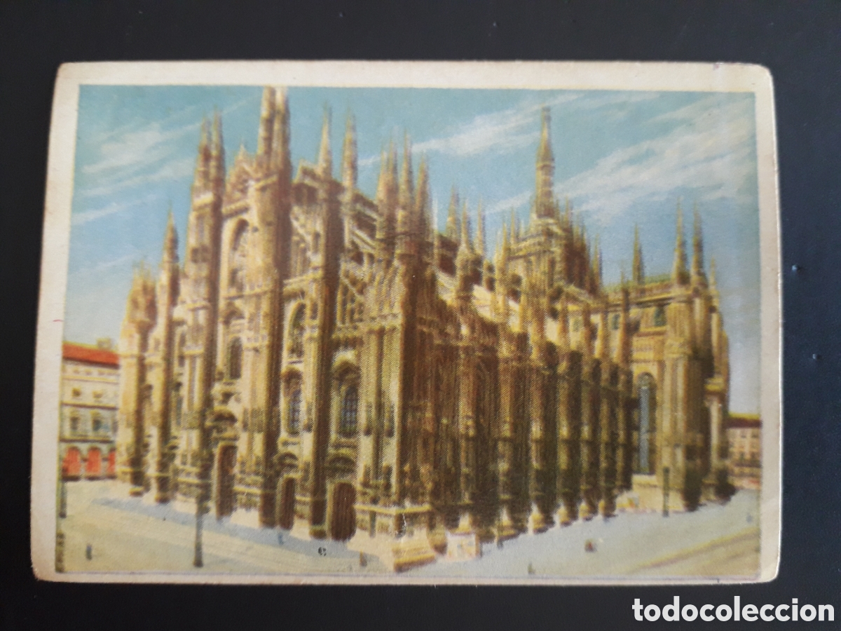 Sammeln alte Sammelbilder: CATEDRAL DE MIL&Aacute;N, ITALIA MARAVILLAS DEL MUNDO N&deg; 231 ALBUM 2 BRUGUERA 1956 SIN PEG PEDIDO M&Iacute;NIMO 3&euro;