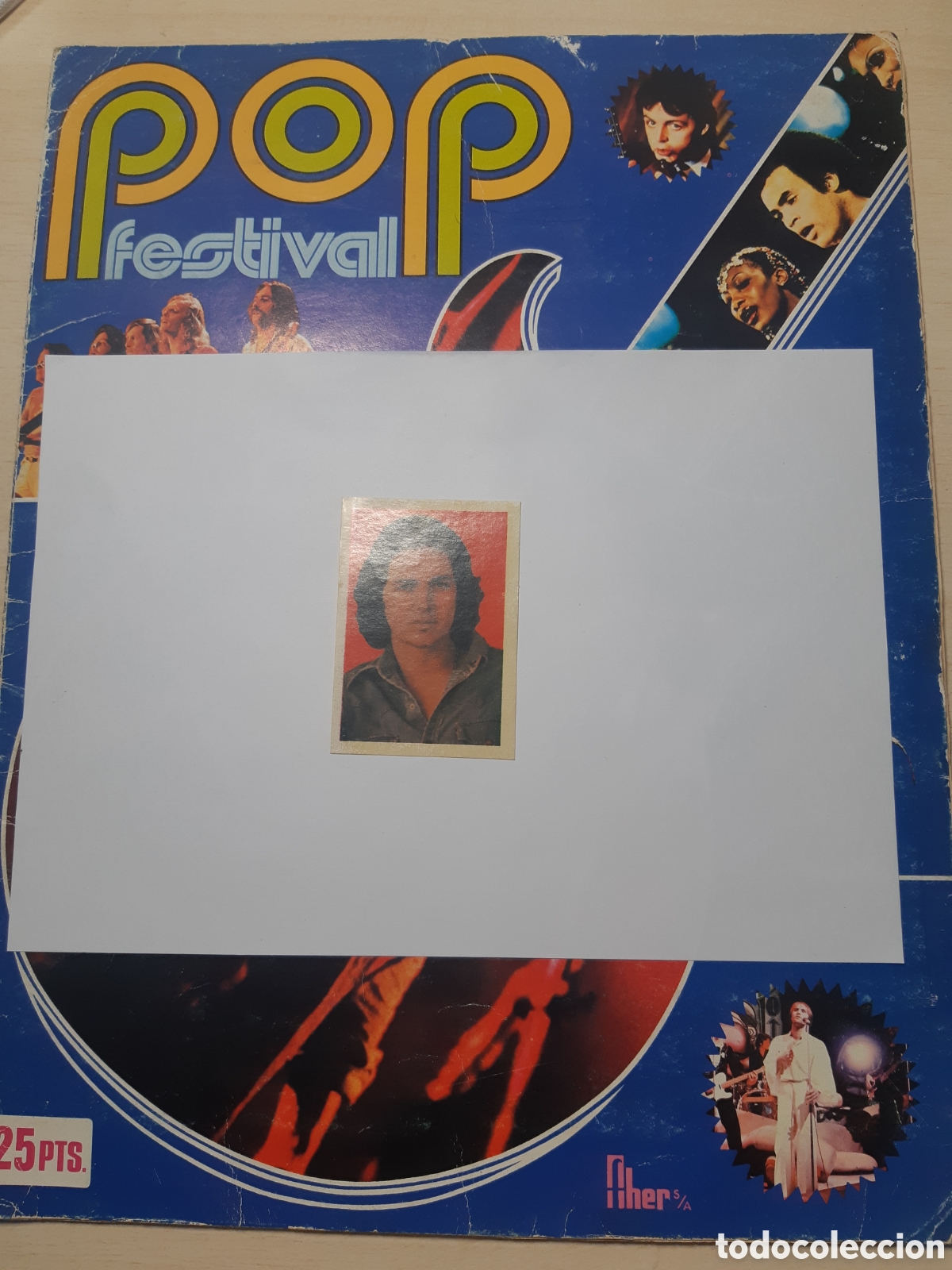 Coleccionismo Cromos antiguos: CAMILO SESTO, N&Uacute;MERO 106, Pop Festival Ed Fher 1980.