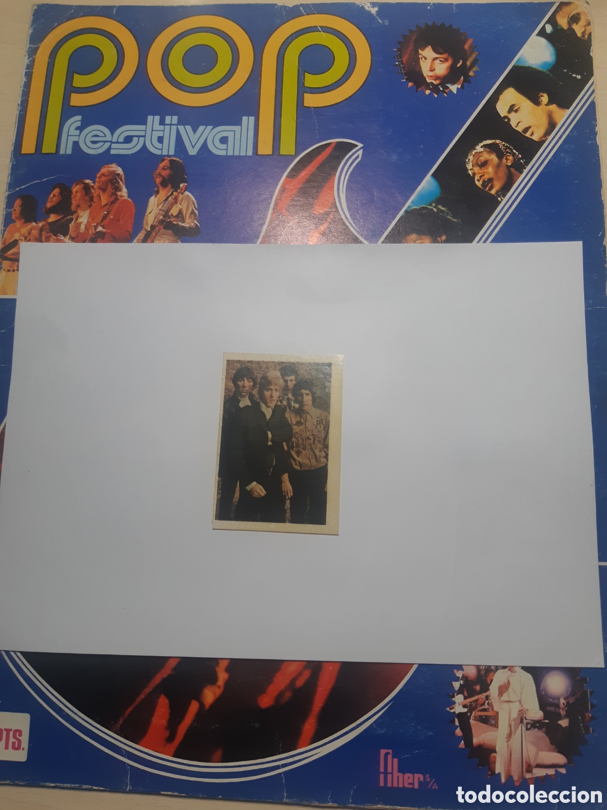 Coleccionismo Cromos antiguos: THE WHO, N&Uacute;MERO 166, Pop Festival Ed Fher 1980.