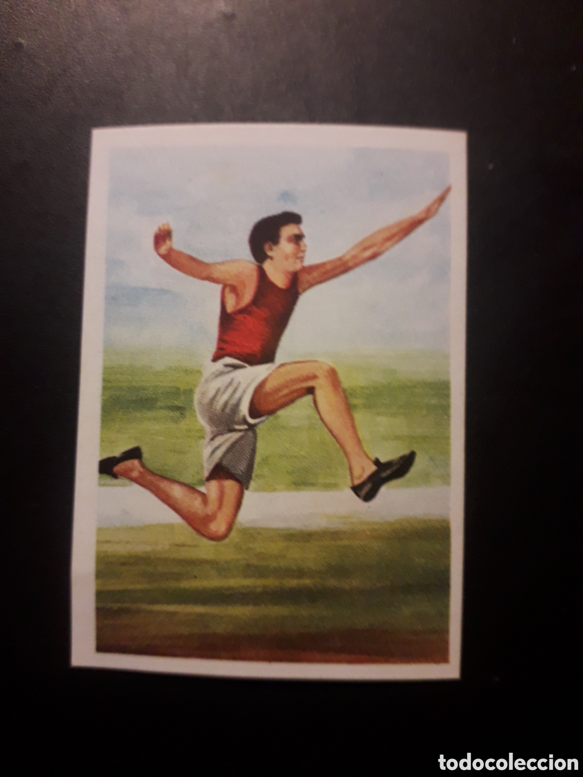 Coleccionismo cromos antiguos: SALTO DE LONGITUD, LOS JUEGOS OL&Iacute;MPICOS N&deg; 17 NESTL&Eacute; 1964 DESPEGADO, FOTOS PEDIDO M&Iacute;NIMO 3&euro;.