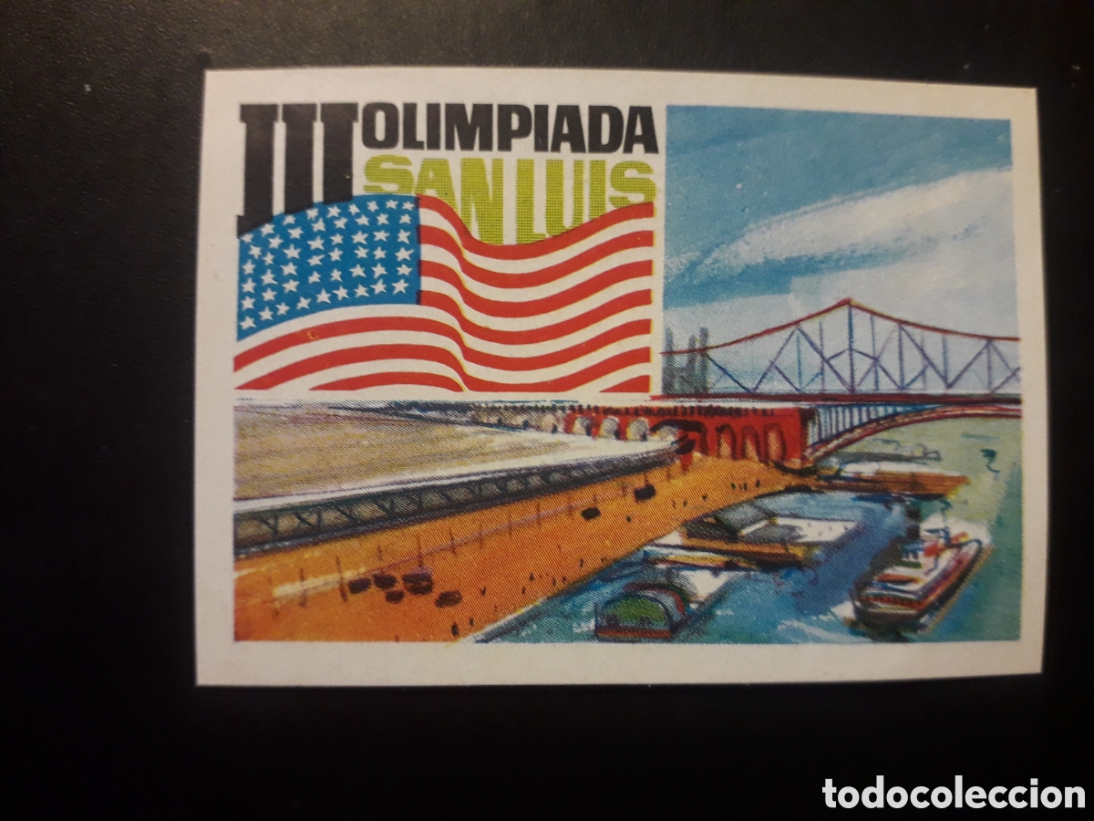 Coleccionismo cromos antiguos: SAN LUIS 1904 LOS JUEGOS OL&Iacute;MPICOS N&deg; 25 NESTL&Eacute; 1964 DESPEGADO PEDIDO M&Iacute;NIMO 3&euro;