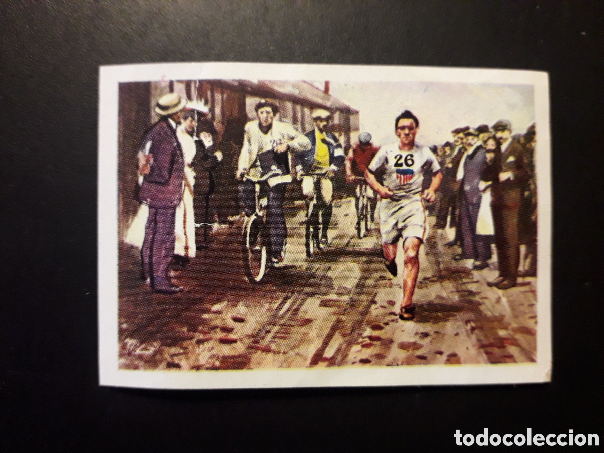 Collezionismo Figurine antiche: MARAT&Oacute;N LONDRES 1908 LOS JUEGOS OL&Iacute;MPICOS N&deg; 39 NESTL&Eacute; 1964 SIN PEGAR PEDIDO M&Iacute;NIMO 3&euro;.