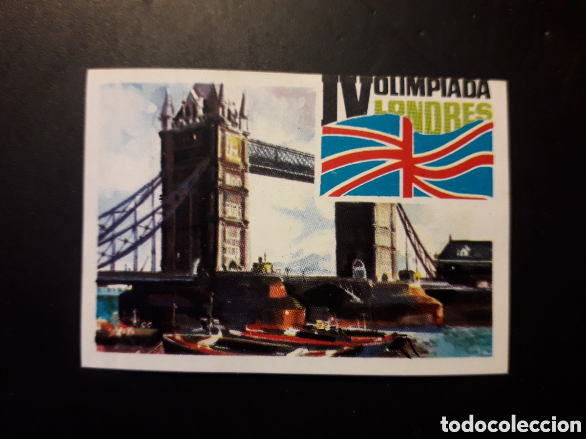 Coleccionismo cromos antiguos: LONDRES 1908 LOS JUEGOS OL&Iacute;MPICOS N&deg; 37 NESTL&Eacute; 1964 DESPEGADO PEDIDO M&Iacute;NIMO 3&euro;