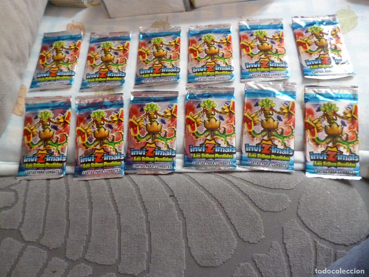 Coleccionismo cromos antiguos: 27 SOBRES DE INVIZIMALS LAS TRIBUS PERDIDAS - Foto 1