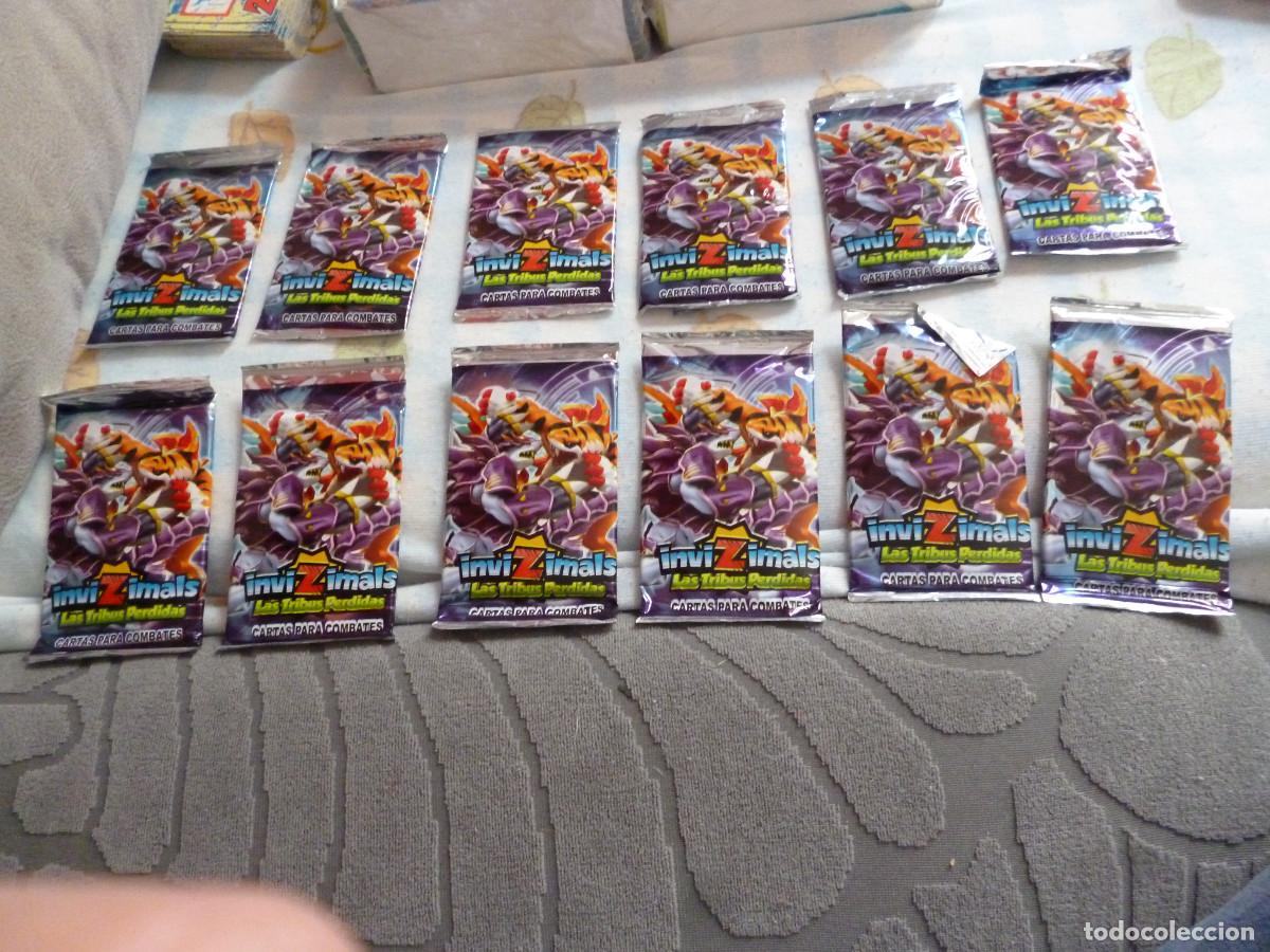 Coleccionismo cromos antiguos: 31 SOBRES DE INVIZIMALS LAS TRIBUS PERDIDAS - Foto 1