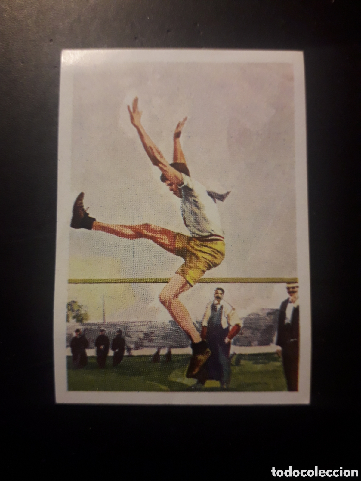 Coleccionismo cromos antiguos: SALTO DE ALTURA LONDRES 1908 LOS JUEGOS OL&Iacute;MPICOS N&deg; 43 NESTL&Eacute; 1964 SIN PEGAR PEDIDO M&Iacute;NIMO 3&euro;