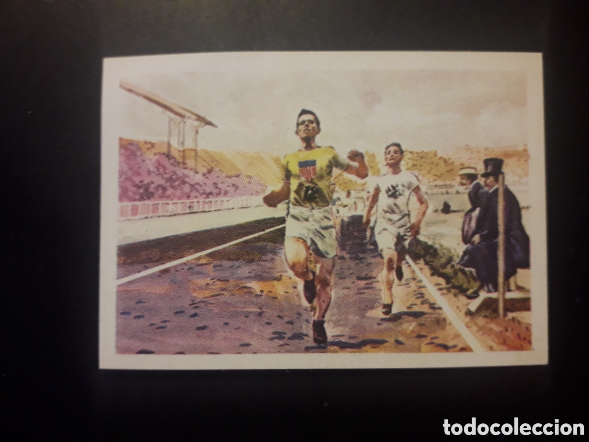 Coleccionismo cromos antiguos: ATLETISMO LONDRES 1908 LOS JUEGOS OL&Iacute;MPICOS N&deg; 48 NESTL&Eacute; 1964 DESPEGADO PEDIDO M&Iacute;NIMO 3&euro;