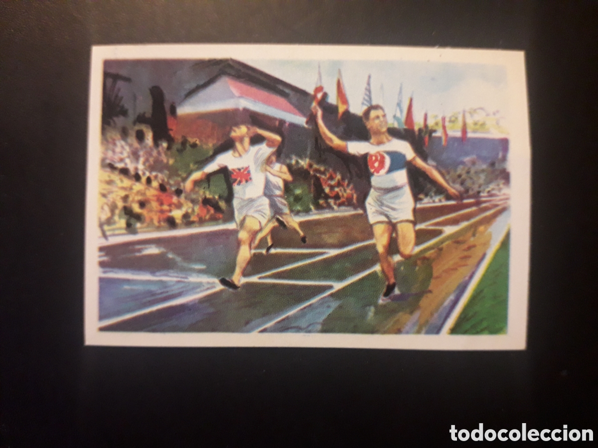 Coleccionismo cromos antiguos: ATLETISMO RELEVOS ESTOCOLMO 1912 LOS JUEGOS OL&Iacute;MPICOS N&deg; 59 NESTL&Eacute; 1964 DESPEGADO PEDIDO M&Iacute;NIMO 3&euro;.