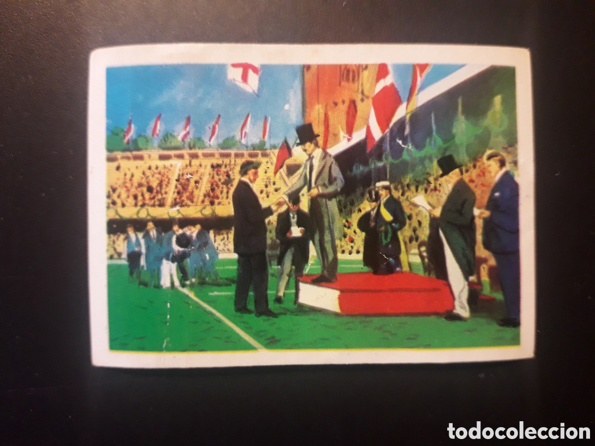 Coleccionismo cromos antiguos: ESTOCOLMO 1912 LOS JUEGOS OL&Iacute;MPICOS N&deg; 50 NESTL&Eacute; 1964 SIN PEGAR ARRUGAS PEDIDO M&Iacute;NIMO 3&euro;
