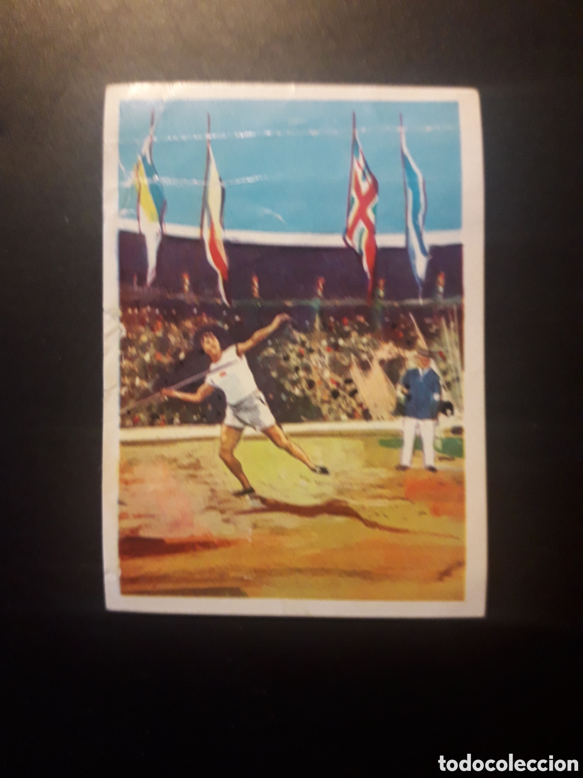 Coleccionismo cromos antiguos: JABALINA ESTOCOLMO 1912 LOS JUEGOS OL&Iacute;MPICOS N&deg; 50 NESTL&Eacute; 1964 SIN PEGAR ARRUGAS PEDIDO M&Iacute;NIMO 3&euro;