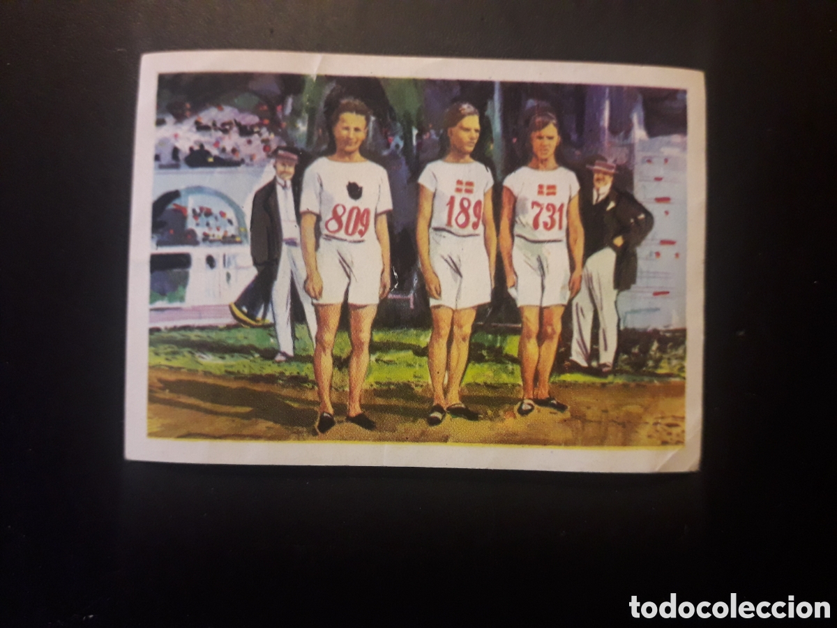 Coleccionismo cromos antiguos: ATLETISMO ESTOCOLMO 1912 LOS JUEGOS OL&Iacute;MPICOS N&deg; 55 NESTL&Eacute; 1964 DESPEGADO PEDIDO M&Iacute;NIMO 3&euro;.