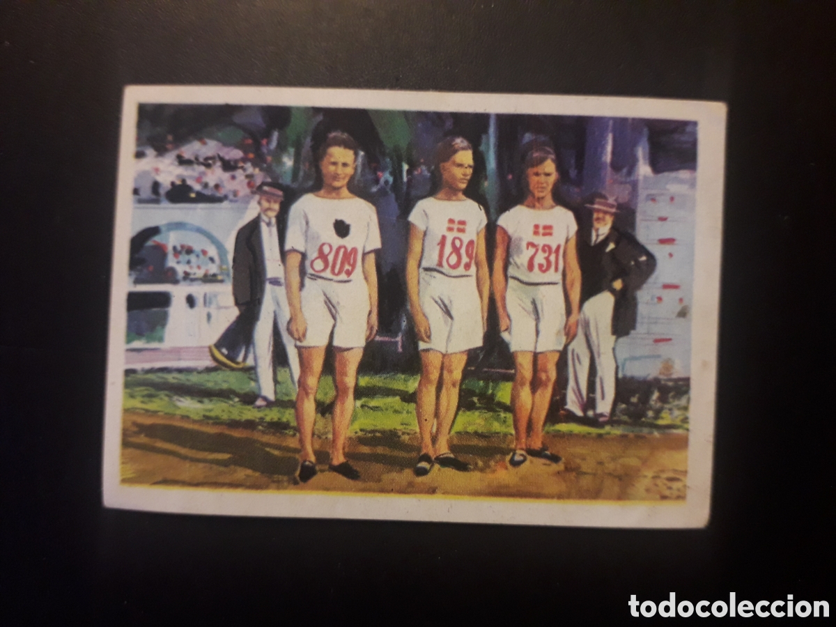 Coleccionismo cromos antiguos: ATLETISMO ESTOCOLMO 1912 LOS JUEGOS OL&Iacute;MPICOS N&deg; 55 NESTL&Eacute; 1964 DESPEGADO PEDIDO M&Iacute;NIMO 3&euro;.