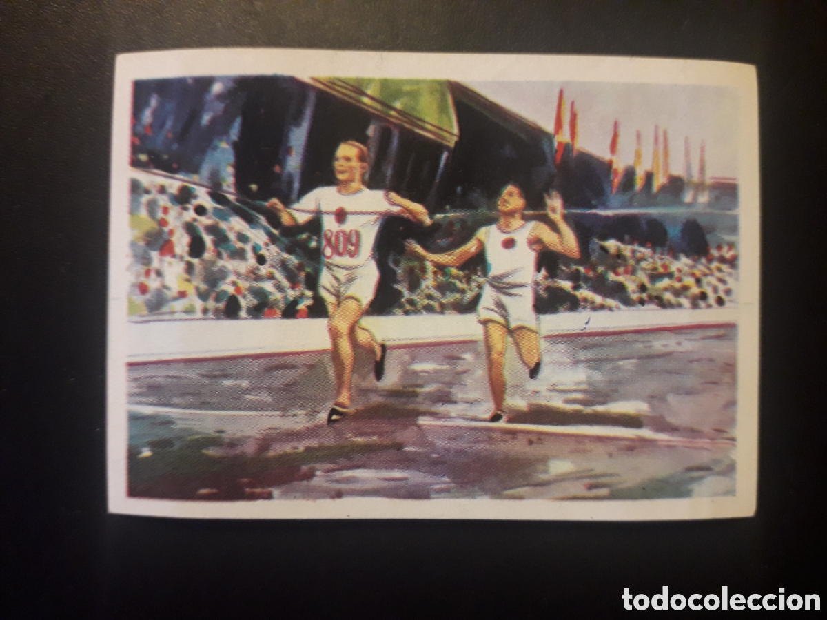 Coleccionismo cromos antiguos: ATLETISMO ESTOCOLMO 1912 LOS JUEGOS OL&Iacute;MPICOS N&deg; 60 NESTL&Eacute; 1964 SIN PEGAR PEDIDO M&Iacute;NIMO 3&euro;