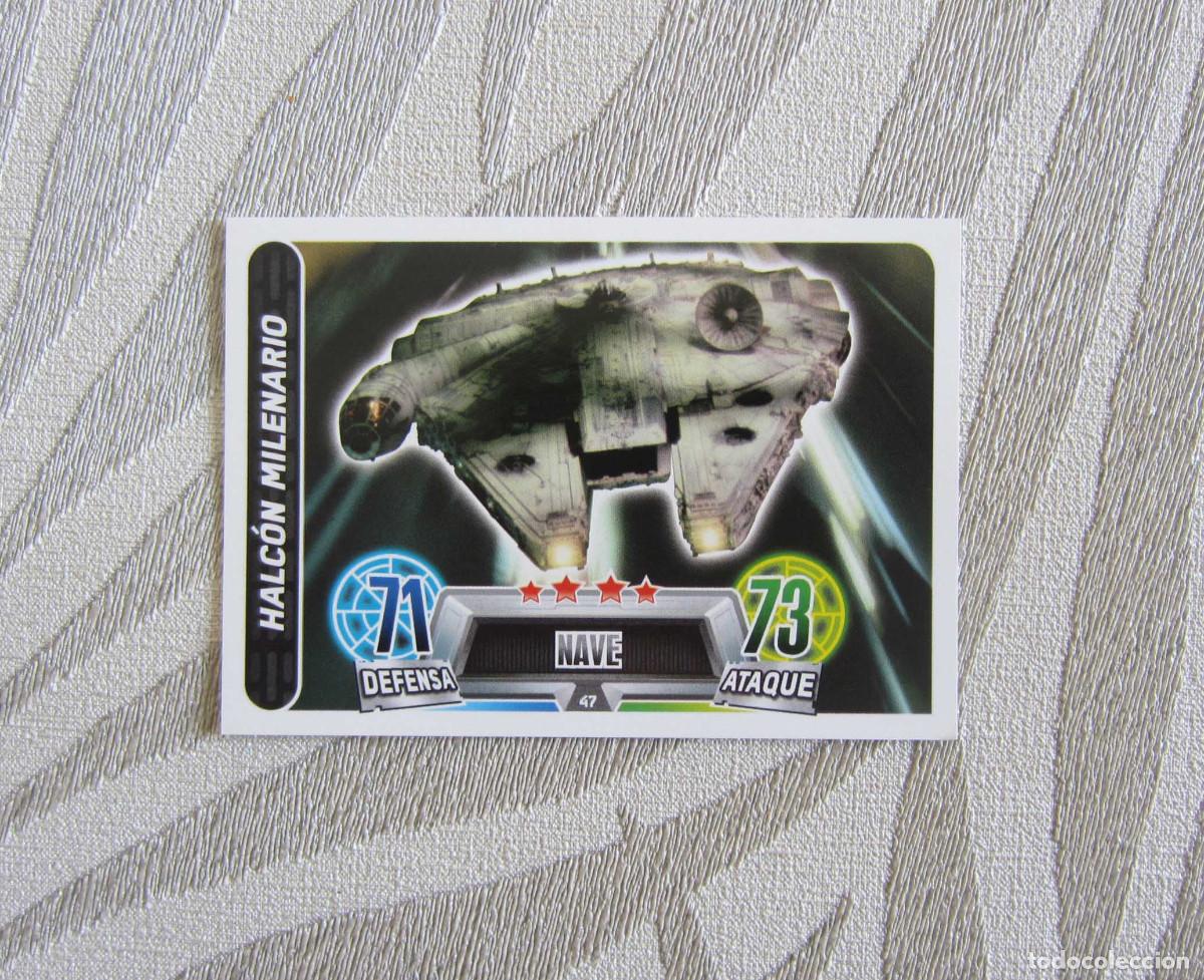 Coleccionismo cromos antiguos: CROMOS STAR WARS CARREFOUR CROMO FORCE ATTAX N&ordm; 47 - Foto 1