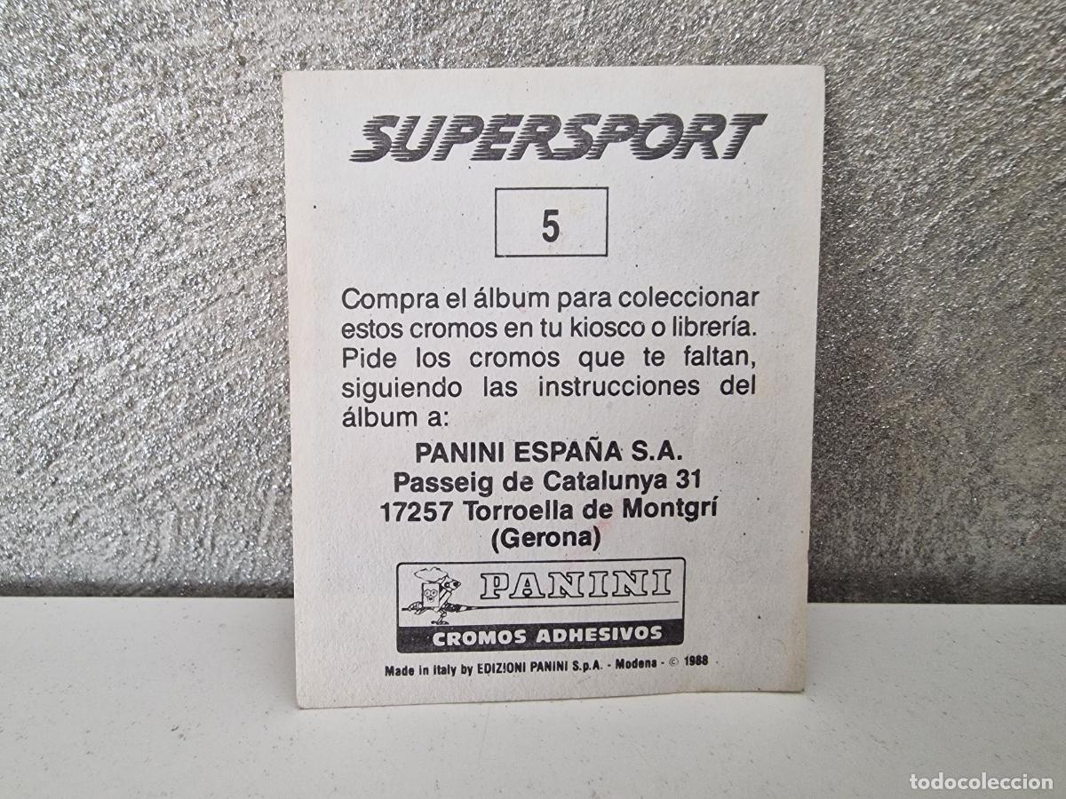 Coleccionismo cromos antiguos: ISIAH THOMAS PANINI SUPERSPORT - Foto 2