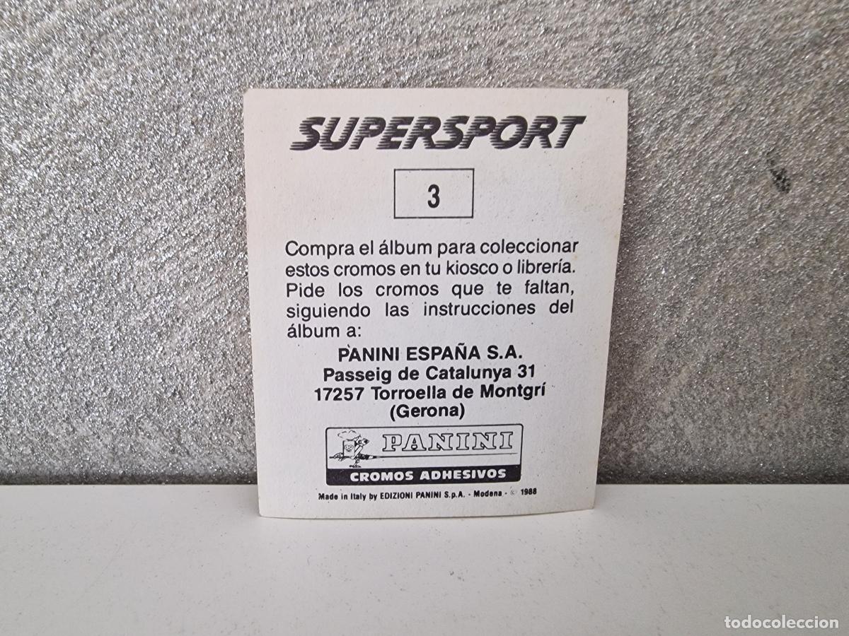 Coleccionismo cromos antiguos: MAGIC JOHNSON PANINI SUPERSPORT - Foto 2