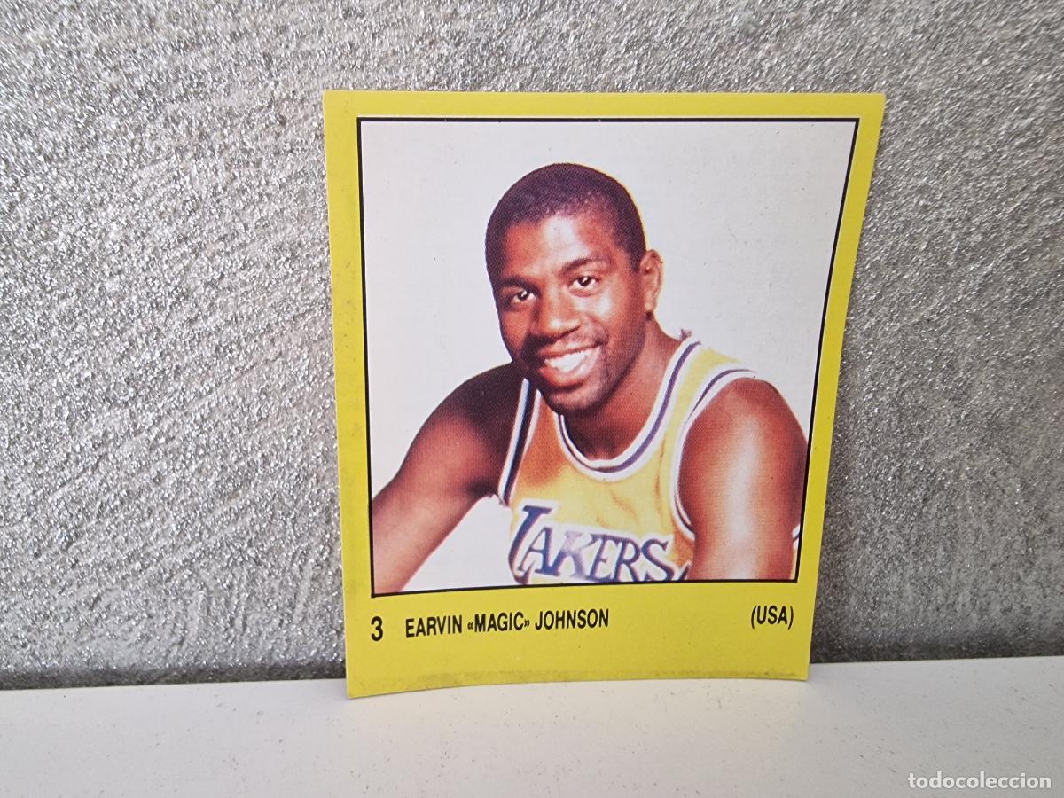 Coleccionismo cromos antiguos: MAGIC JOHNSON PANINI SUPERSPORT - Foto 1