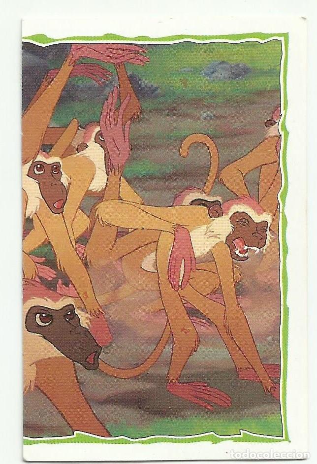 Coleccionismo cromos antiguos: Cromo n&ordm; 035 - El Rey Le&oacute;n 1995 (Panini) - Foto 1