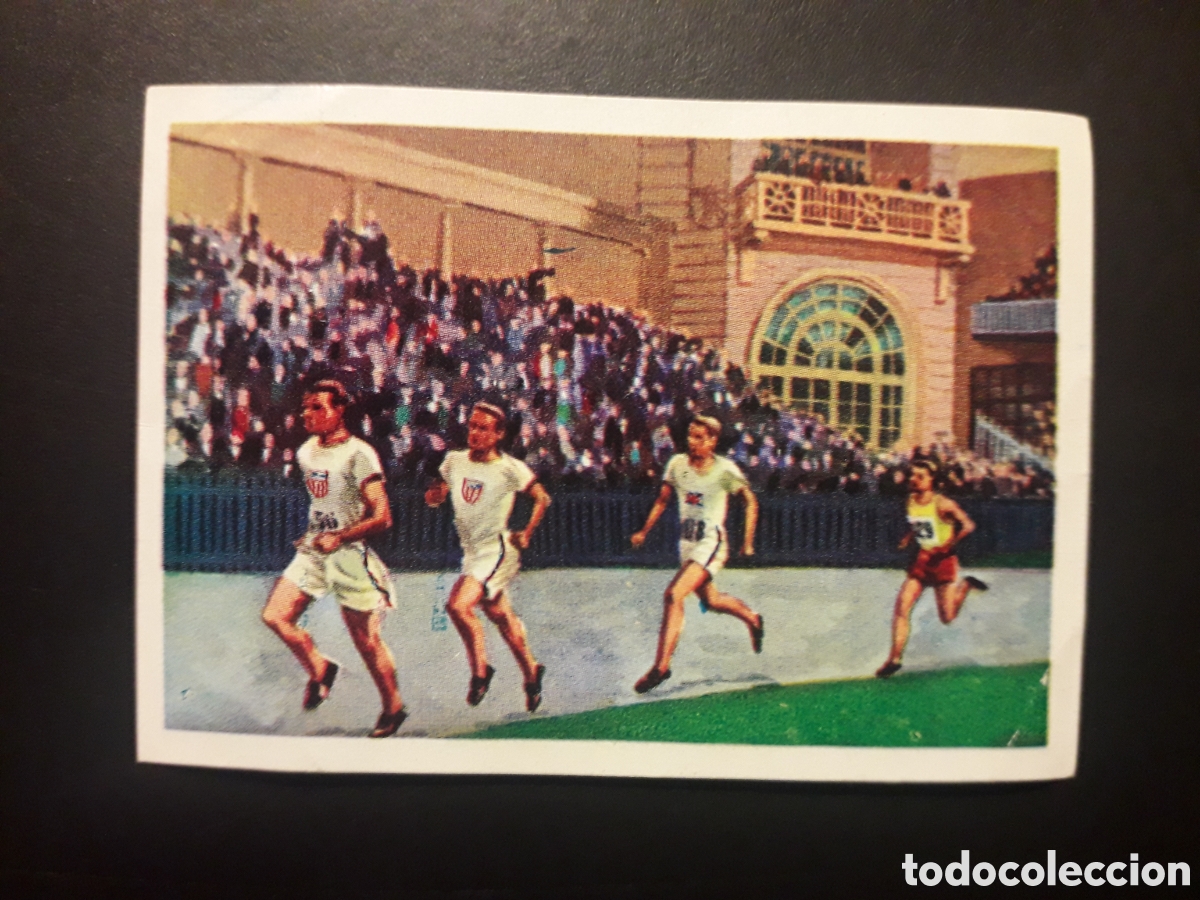 Coleccionismo cromos antiguos: ATLETISMO AMBERES 1920 LOS JUEGOS OL&Iacute;MPICOS N&deg; 68 NESTL&Eacute; 1964 SIN PEGAR PEDIDO M&Iacute;NIMO 3&euro;