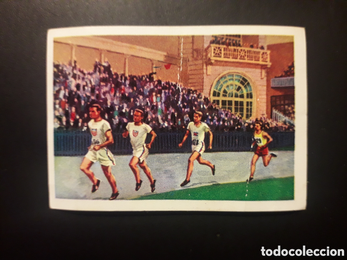 Coleccionismo cromos antiguos: ATLETISMO AMBERES 1920 LOS JUEGOS OL&Iacute;MPICOS N&deg; 68 NESTL&Eacute; 1964 SIN PEGAR PEDIDO M&Iacute;NIMO 3&euro;