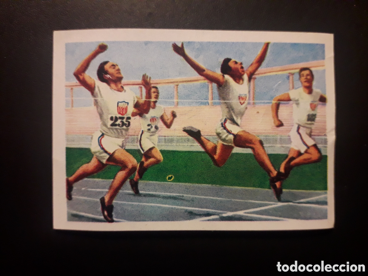 Coleccionismo cromos antiguos: ATLETISMO PADDOCK AMBERES 1920 LOS JUEGOS OL&Iacute;MPICOS N&deg; 64 NESTL&Eacute; 1964 SIN PEGAR PEDIDO M&Iacute;NIMO 3&euro;