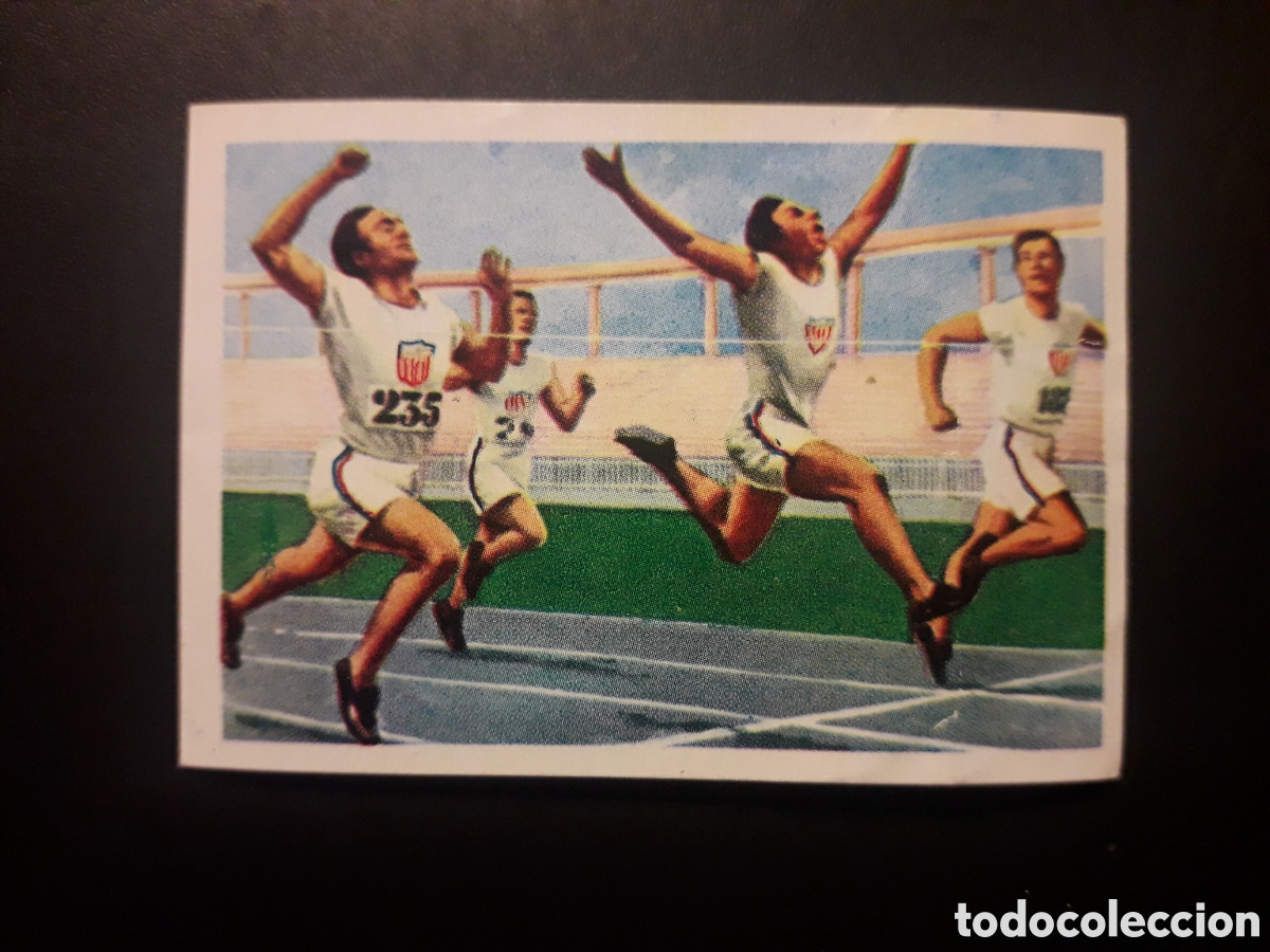 Coleccionismo cromos antiguos: ATLETISMO PADDOCK AMBERES 1920 LOS JUEGOS OL&Iacute;MPICOS N&deg; 64 NESTL&Eacute; 1964 SIN PEGAR PEDIDO M&Iacute;NIMO 3&euro;