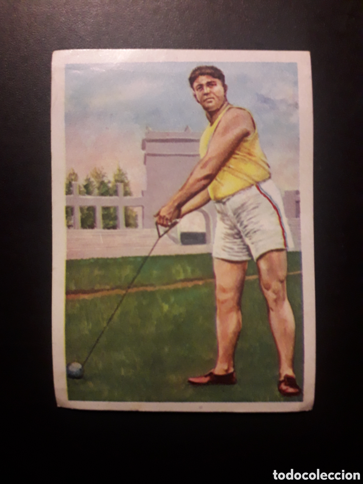 Sammeln alte Sammelbilder: LANZAMIENTO MARTILLO AMBERES 1920 LOS JUEGOS OL&Iacute;MPICOS N&deg; 71 NESTL&Eacute; 1964 SIN PEGAR PEDIDO M&Iacute;NIMO 3&euro;.