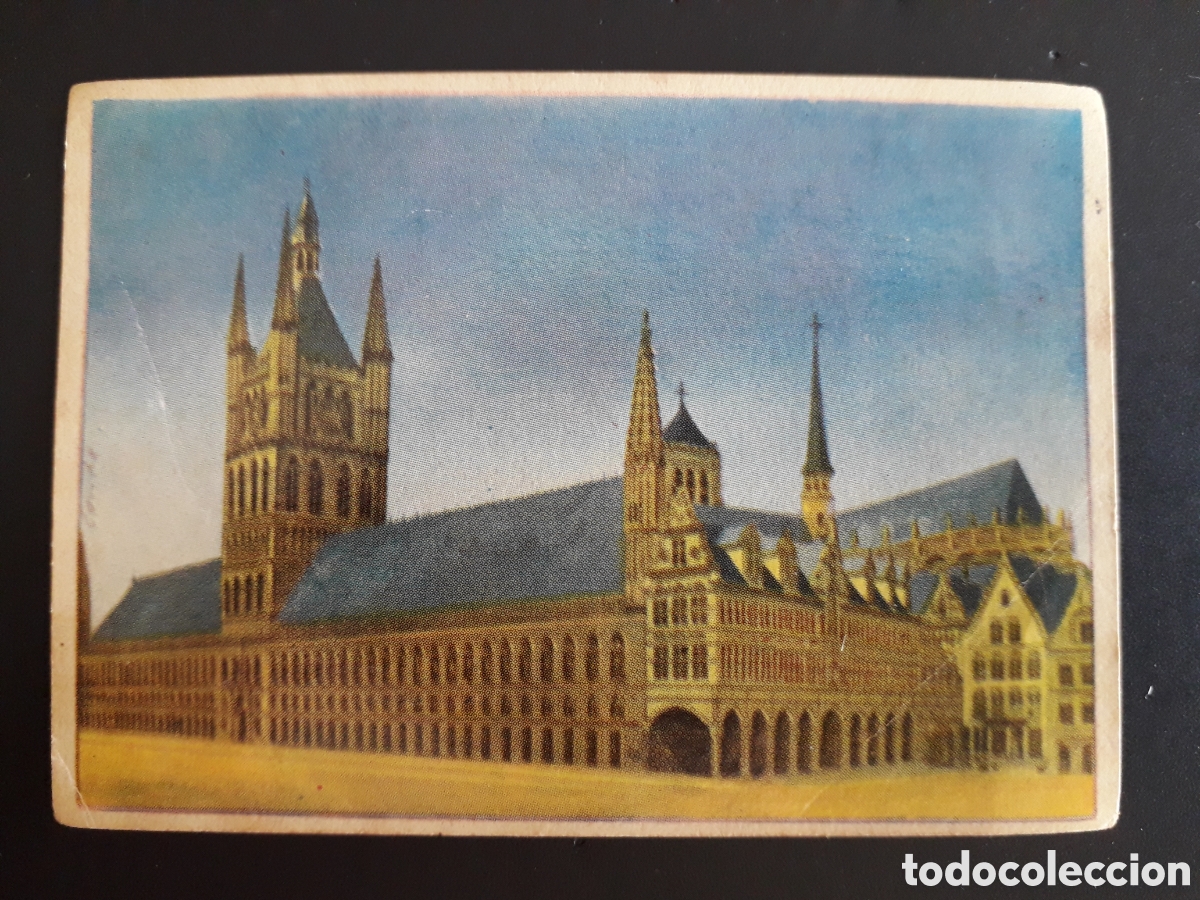 Sammeln alte Sammelbilder: LONJA DE SASTRES, YPRES MARAVILLAS DEL MUNDO N&deg; 134 ALBUM 2 BRUGUERA 1956 SIN PEGAR PEDIDO M&Iacute;NIMO 3&euro;