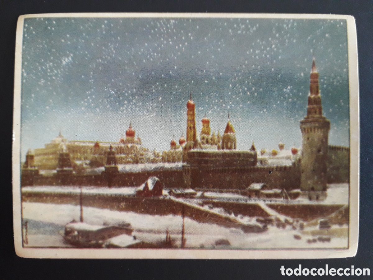 Sammeln alte Sammelbilder: EL KREMLIN, MOSC&Uacute; MARAVILLAS DEL MUNDO N&deg; 173 ALBUM 2 BRUGUERA 1956 SIN PEGAR, PEDIDO M&Iacute;NIMO 3&euro;