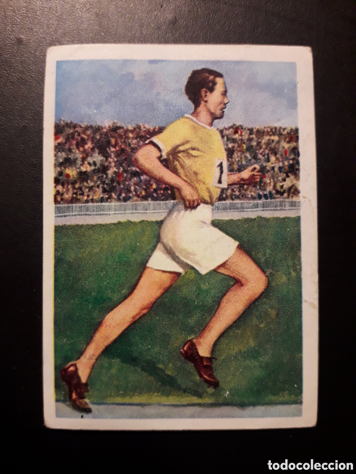 Collezionismo Figurine antiche: ATLETISMO PAR&Iacute;S 1924 LOS JUEGOS OL&Iacute;MPICOS N&deg; 79 NESTL&Eacute; 1964 DESPEGADO PEDIDO M&Iacute;NIMO 3&euro;