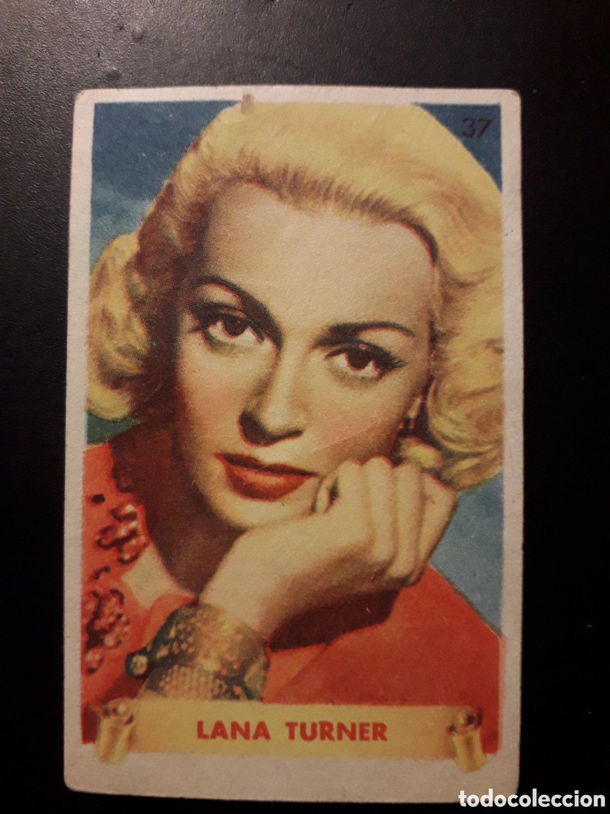 Sammeln alte Sammelbilder: LANA TARNER N&deg; 37 &Uacute;LTIMAS FOTOGRAF&Iacute;AS FAMOSAS ESTRELLAS ALBUM 2&deg; BRUGUERA SIN PEGAR PEDIDO M&Iacute;NIMO 3&euro;