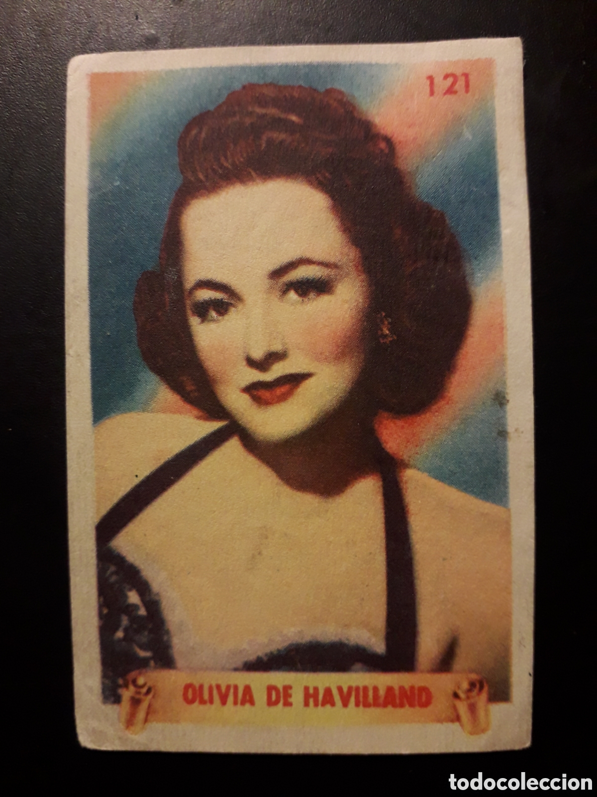 Sammeln alte Sammelbilder: OLIVIA DE HAVILLAND N&deg; 121 &Uacute;LTIMAS FOTOGRAF&Iacute;AS ALBUM 2&deg; BRUGUERA RESTOS DEL SOBRE PEDIDO M&Iacute;NIMO 3&euro;